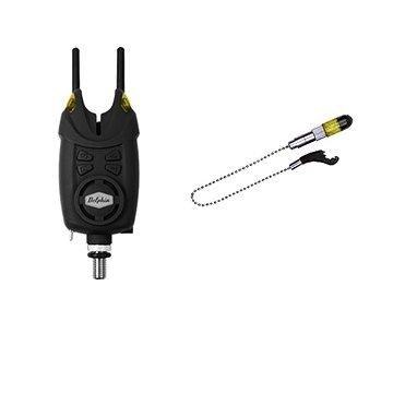 Signalizátor - Delphin Hlásič Optimo 9V Žlutý (swinger CSW II + Snag Gears zdarma)(8586018447928)