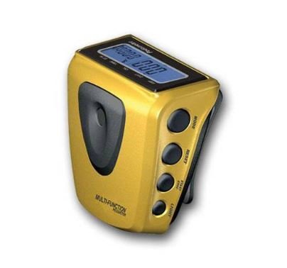 Žlutý digitální krokoměr 300B, Junso