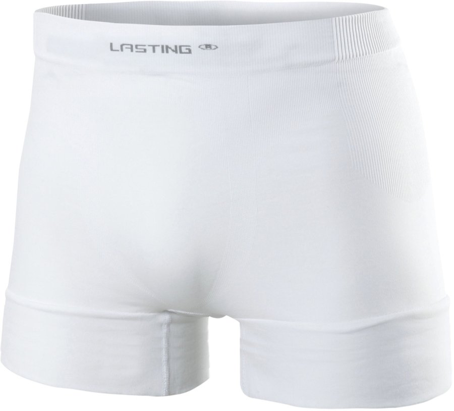 Bílé pánské boxerky Lasting - velikost S-M - 1 ks