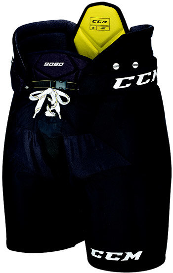 Červené hokejové kalhoty - junior CCM - velikost XL