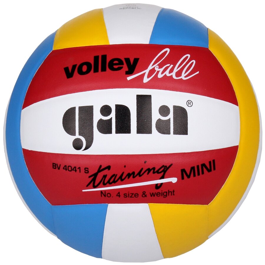 Různobarevný volejbalový míč BV4041S, Gala - velikost 4