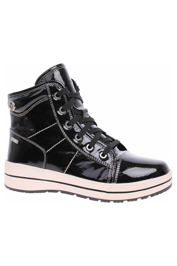 Černé dámské kotníkové boty Caprice - velikost 38 EU