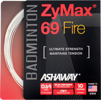 Badmintonový výplet ZyMax 69 Fire, Ashaway - průměr 0,69 mm