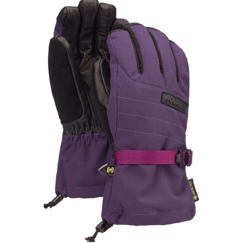 Fialové zimní rukavice Burton - velikost XS