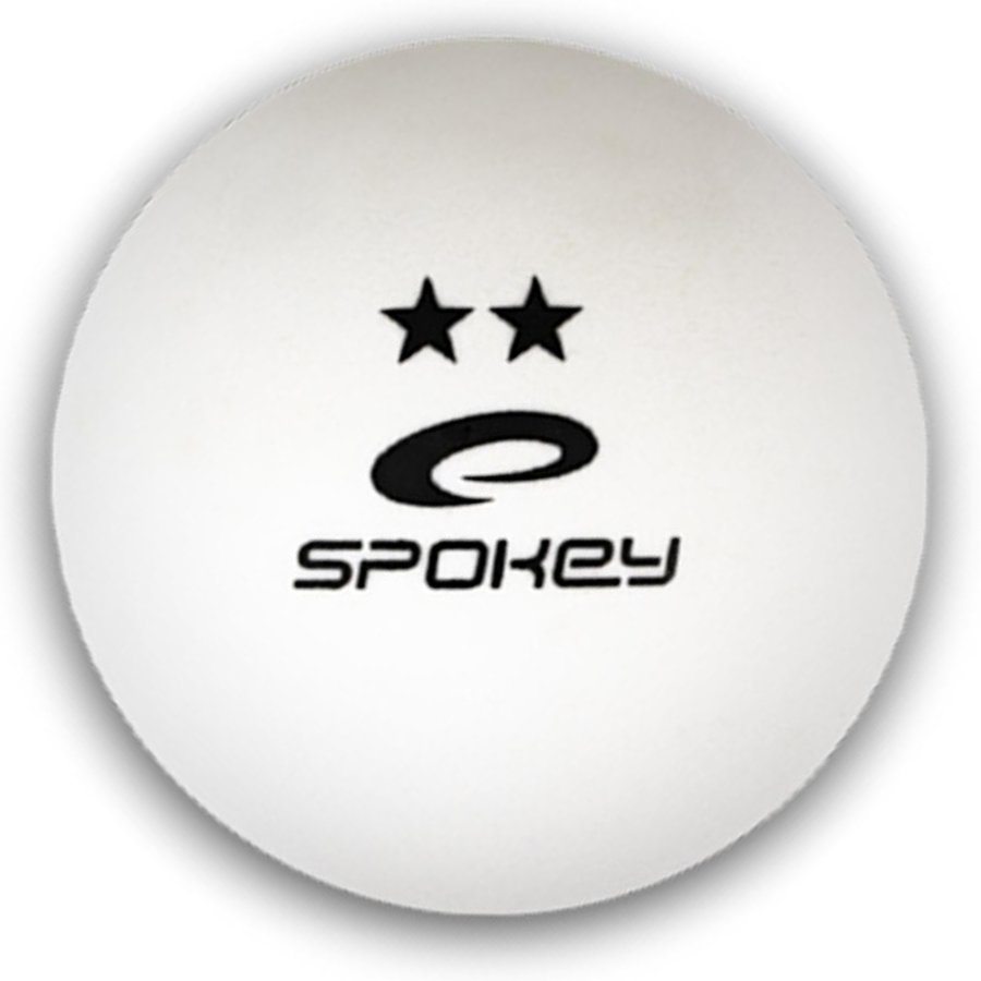 Bílý míček na stolní tenis Spokey - 6 ks
