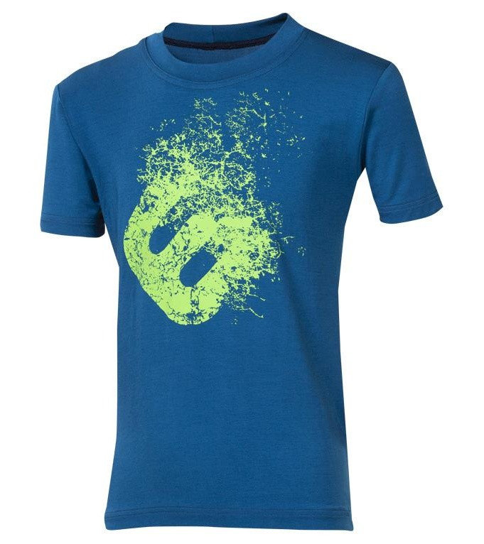 Modré dětské funkční tričko s krátkým rukávem Progress