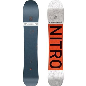 Snowboard bez vázání Nitro - délka 163 cm