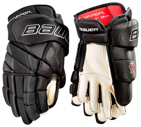 Černé hokejové rukavice - senior Vapor 1X Lite Pro, Bauer - velikost 15"