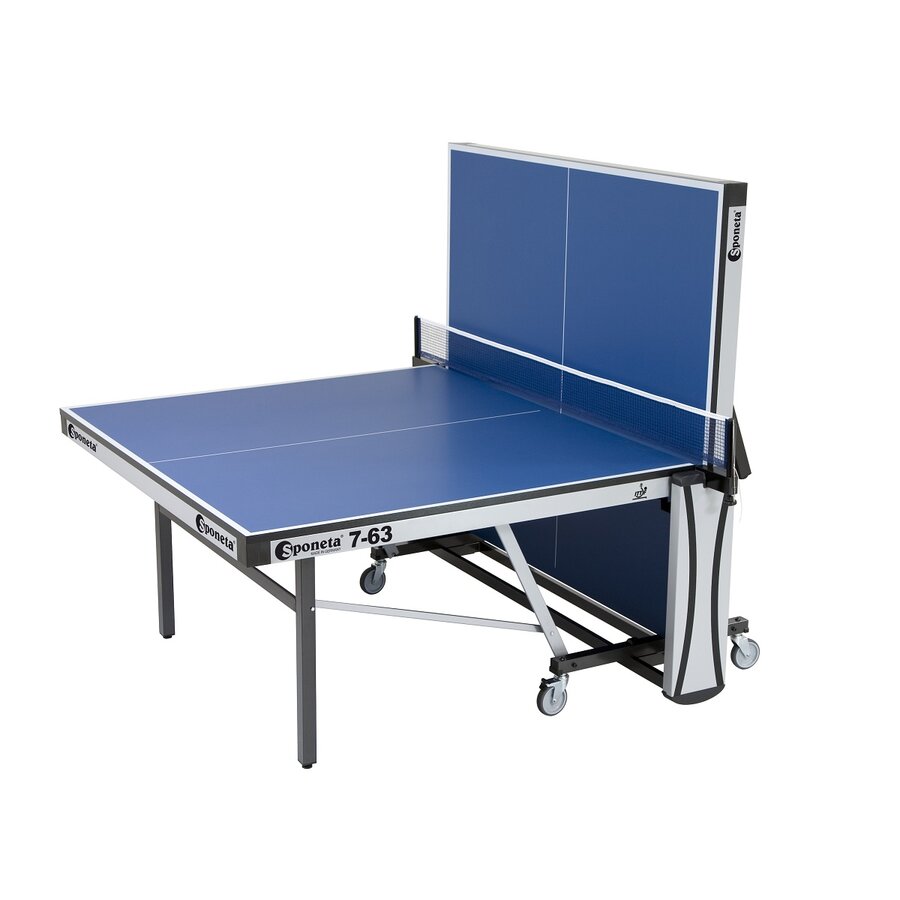Modrý vnitřní stůl na stolní tenis S7-63i, Sponeta