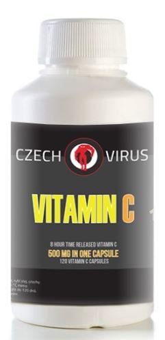 Vitamín C - Czech Virus VITAMIN C 120 kapslí