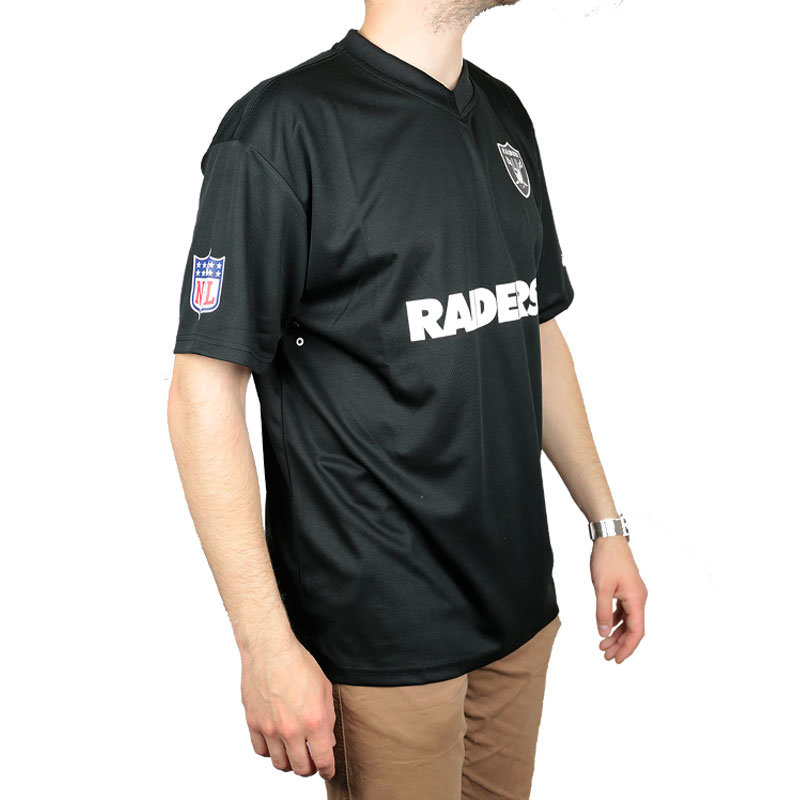 Černé pánské tričko s krátkým rukávem &amp;quot;Oakland Raiders&amp;quot;, New Era - velikost S