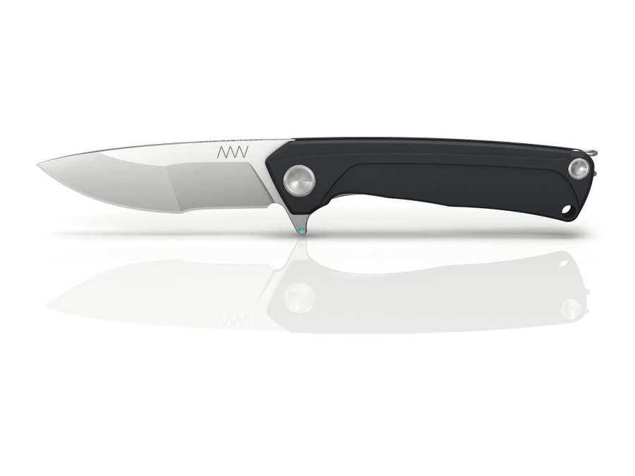 Nůž - Nůž Acta Non Verba Z200 - Frame Lock, Plain Edge, Dural Barva: černá