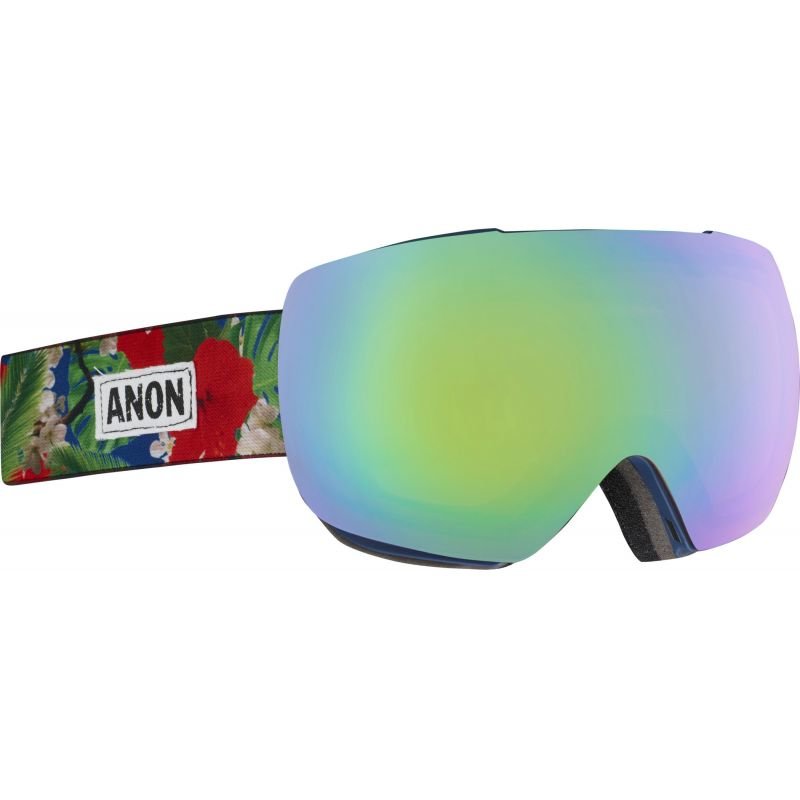 Zelené pánské lyžařské brýle Anon