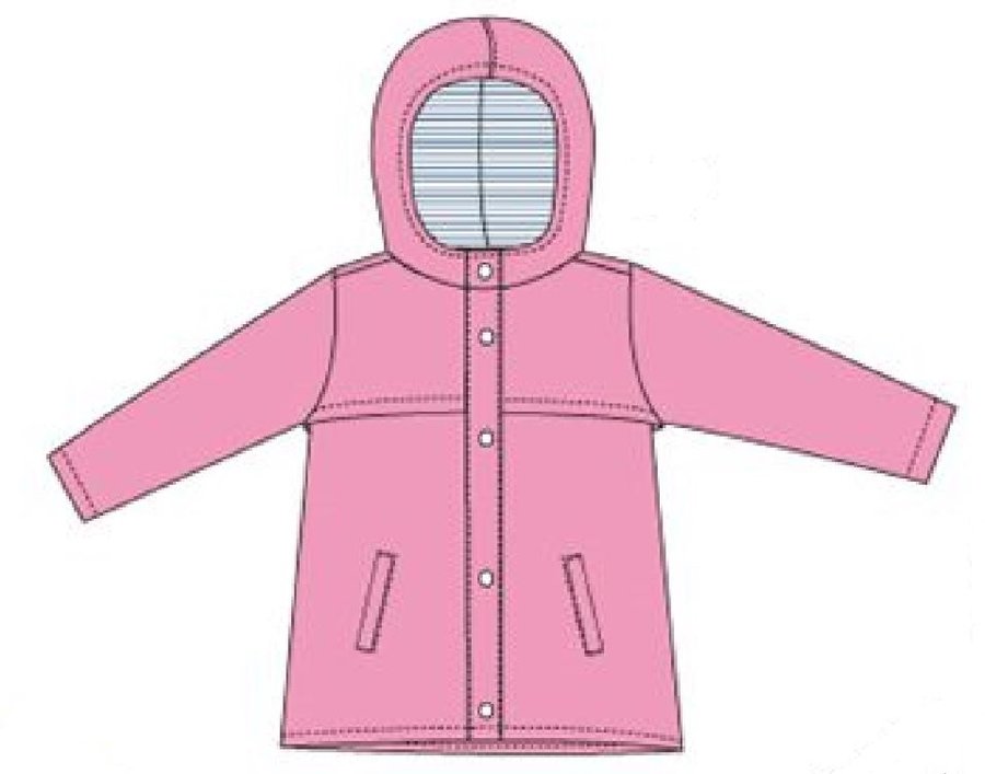 Růžová dívčí bunda Carodel - velikost 128