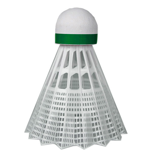 Bílý plastový badmintonový míček Yonex - 6 ks