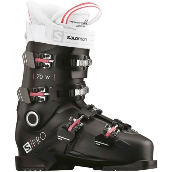 Černé dámské lyžařské boty Salomon - velikost vnitřní stélky 25-25,5 cm