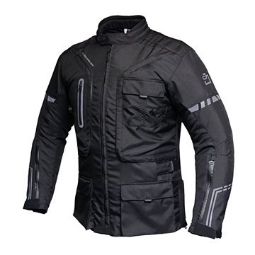 Černá pánská motorkářská bunda Cappa - velikost XL