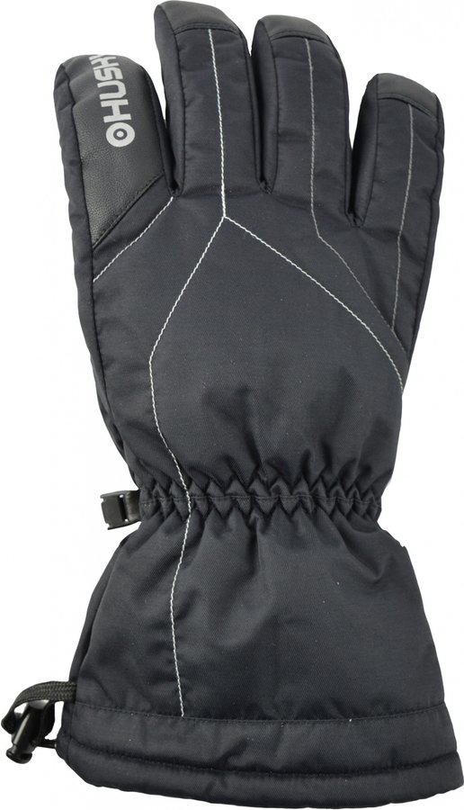 Černé pánské lyžařské rukavice Husky - velikost M