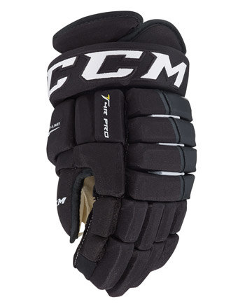 Černé hokejové rukavice - junior CCM - velikost 12"