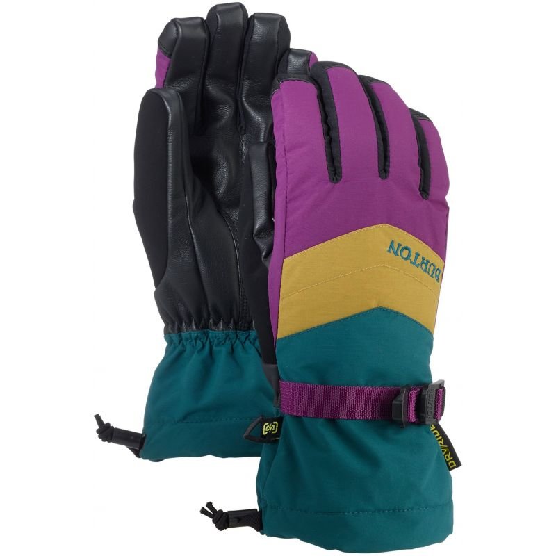 Fialové zimní rukavice Burton - velikost S