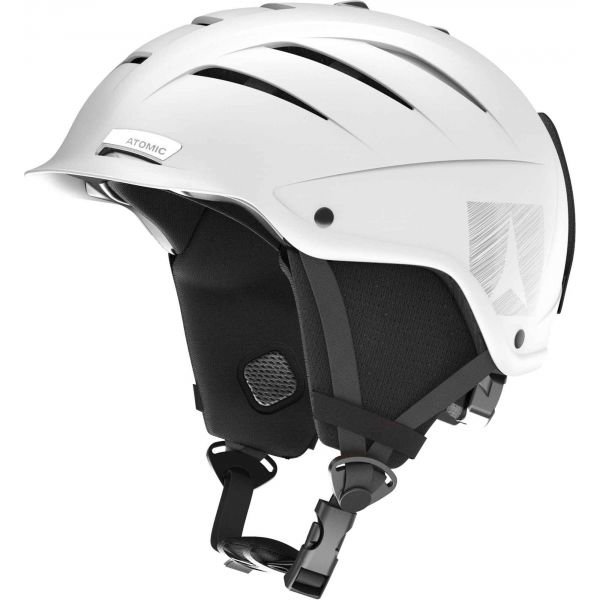 Bílá lyžařská helma Atomic - velikost 56-59 cm