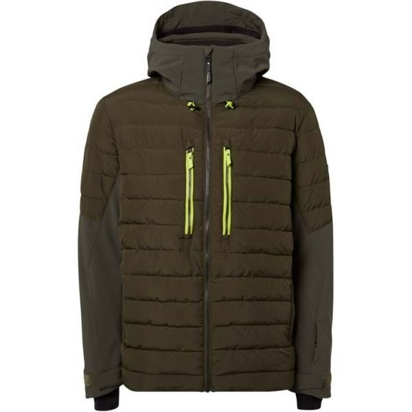 Zelená pánská lyžařská bunda O&amp;#039;Neill - velikost XXL