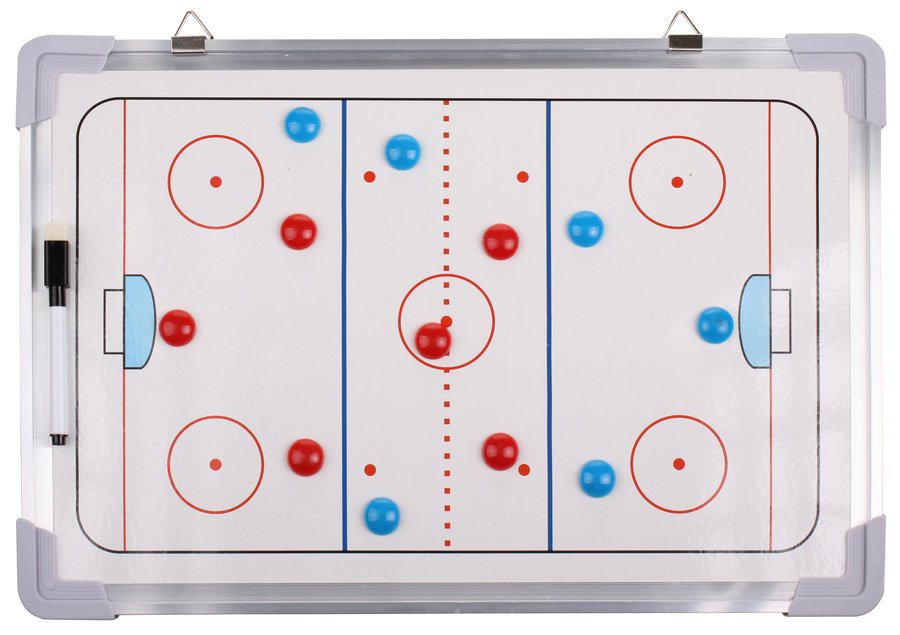 Hokejová trenérská tabule Merco - délka 45,5 cm a šířka 30,5 cm