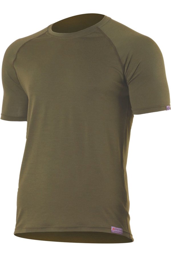Zelené pánské tričko s krátkým rukávem Lasting - velikost 3XL
