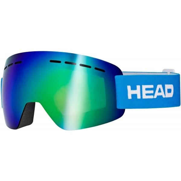 Modré lyžařské brýle Head