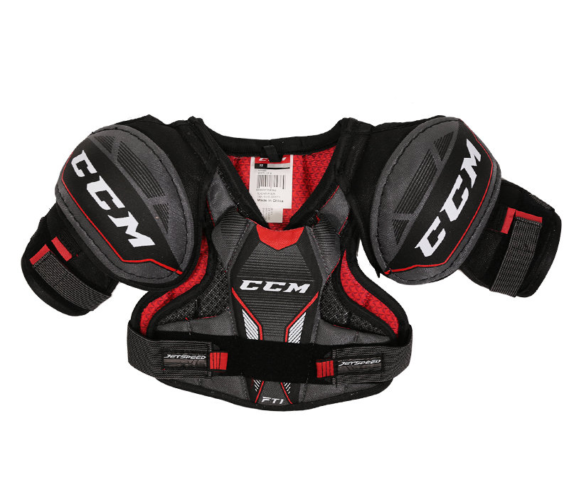 Černý hokejový chránič ramen - youth CCM - velikost M