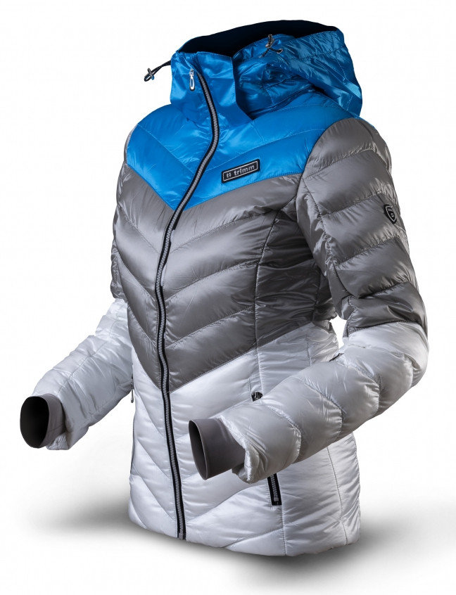 Modro-šedá dámská lyžařská bunda Trimm