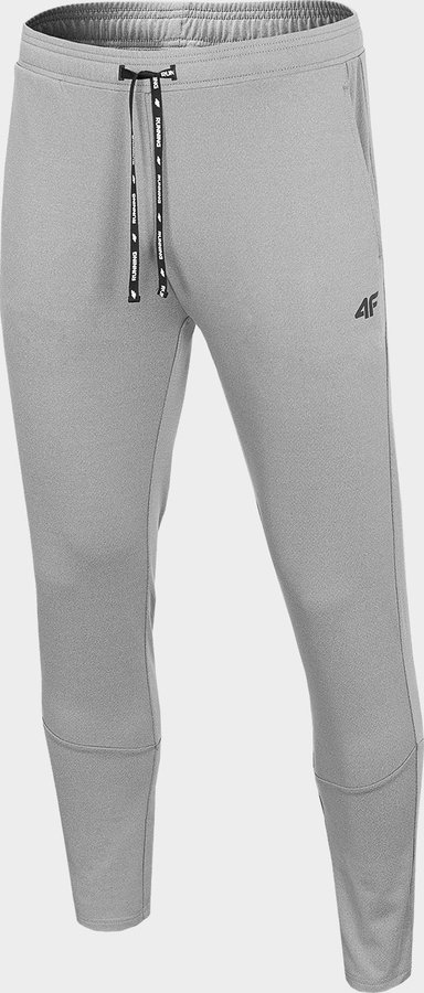 Šedé pánské běžecké kalhoty 4F - velikost S