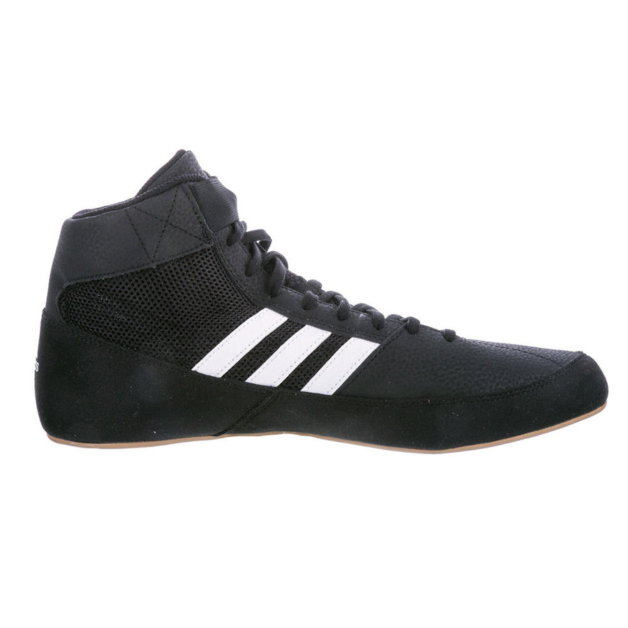 Černé zápasnické boty HVC, Adidas - velikost 35 EU