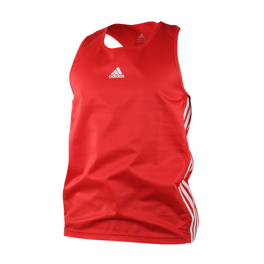 Červené boxerské tílko AIBA, Adidas - velikost XS