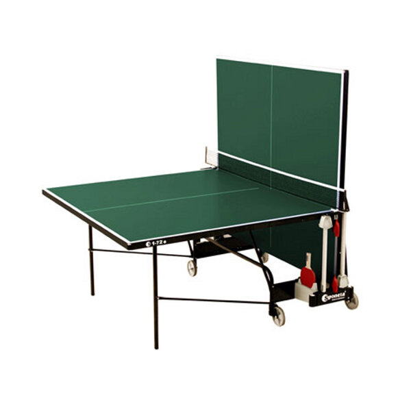 Zelený venkovní stůl na stolní tenis S1-72e, Sponeta