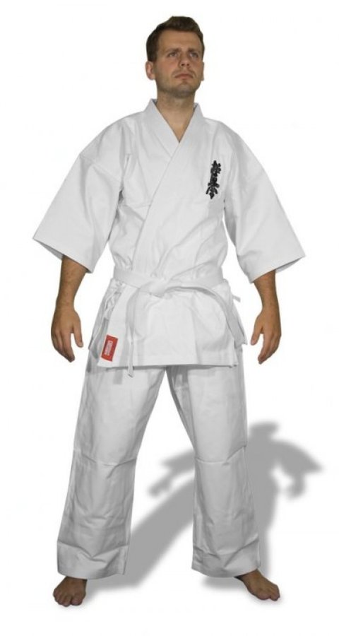 Bílé kimono na karate Fighter - velikost 140