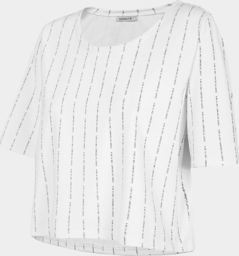 Bílé dámské tričko s krátkým rukávem Outhorn - velikost XS