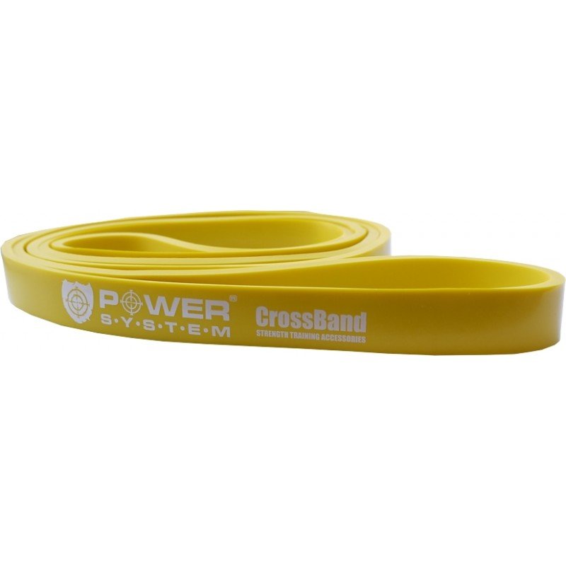 Posilovací guma - Power System Posilovací guma cross band 1 4051 žlutá
