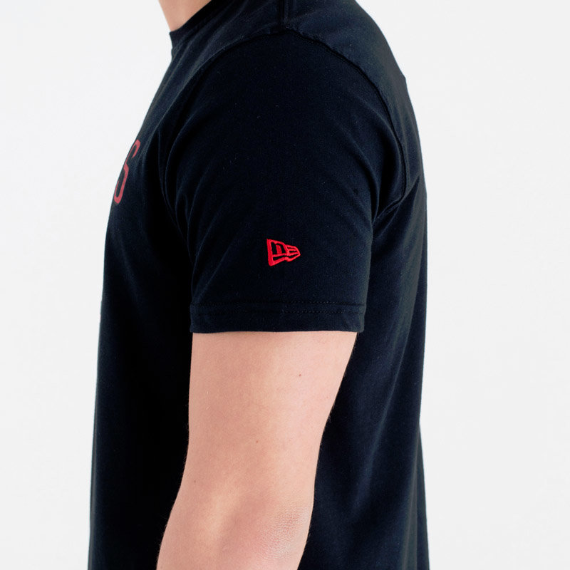 Černé pánské tričko s krátkým rukávem &amp;quot;Houston Rockets&amp;quot;, New Era - velikost XL