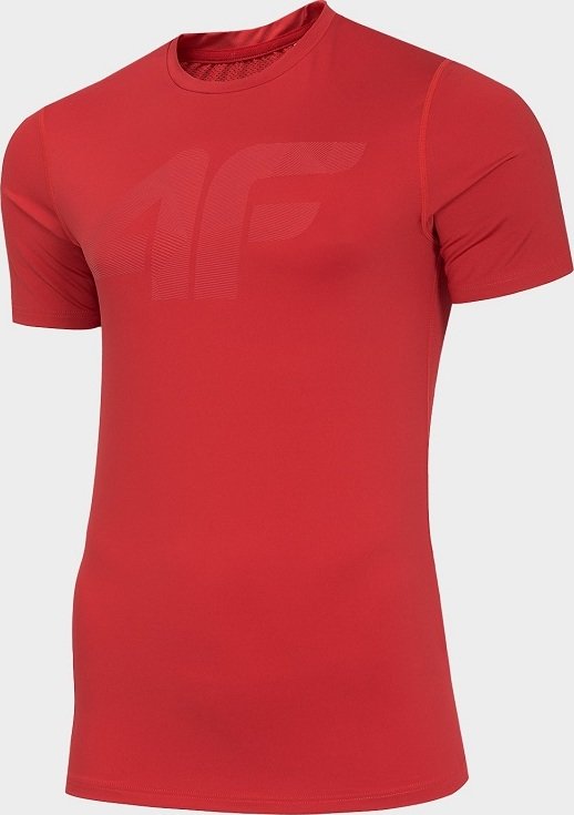 Červené pánské funkční tričko s krátkým rukávem 4F