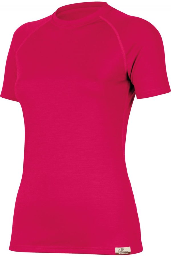 Růžové dámské tričko s krátkým rukávem Lasting
