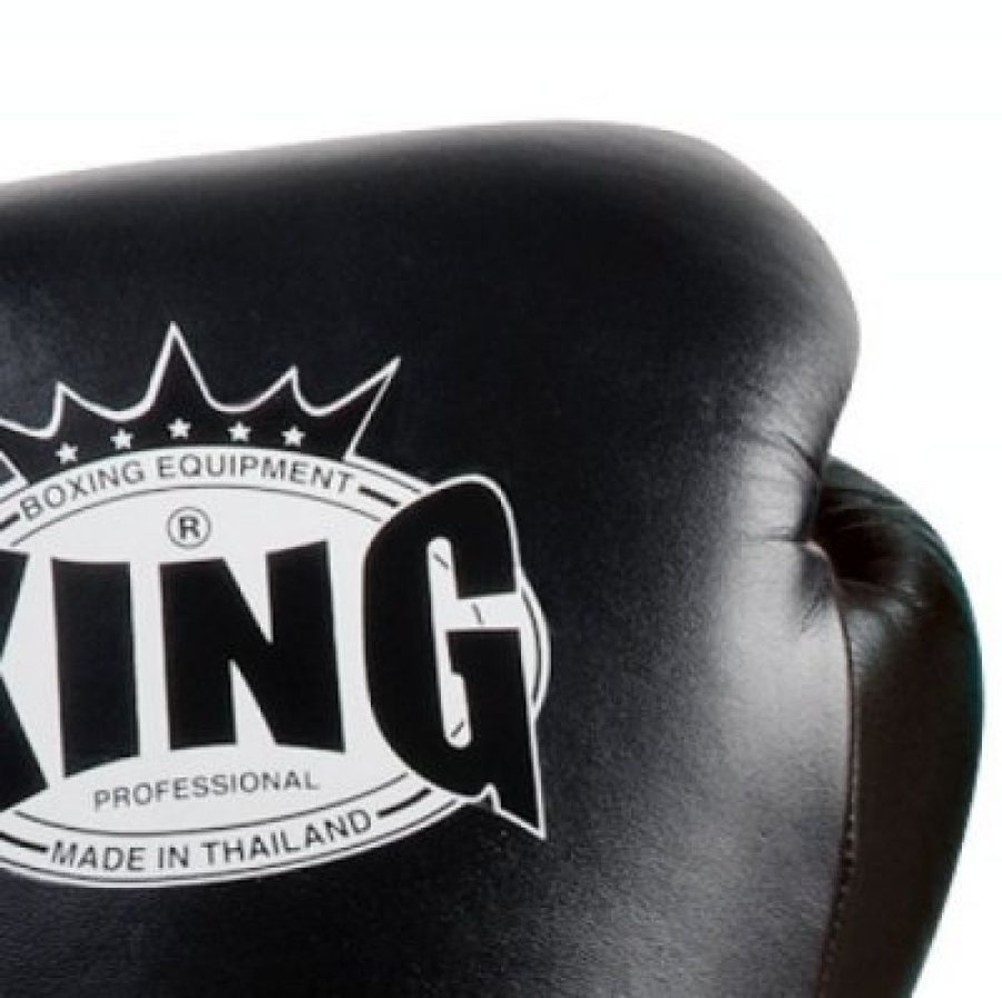 Černé boxerské rukavice King - velikost 16 oz