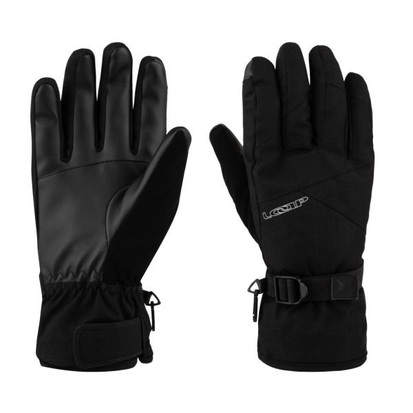 Černé pánské lyžařské rukavice Loap - velikost XL