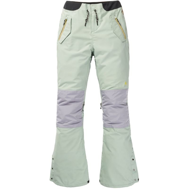 Zelené dámské snowboardové kalhoty Burton - velikost S