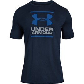 Modré pánské tričko s krátkým rukávem Under Armour - velikost S