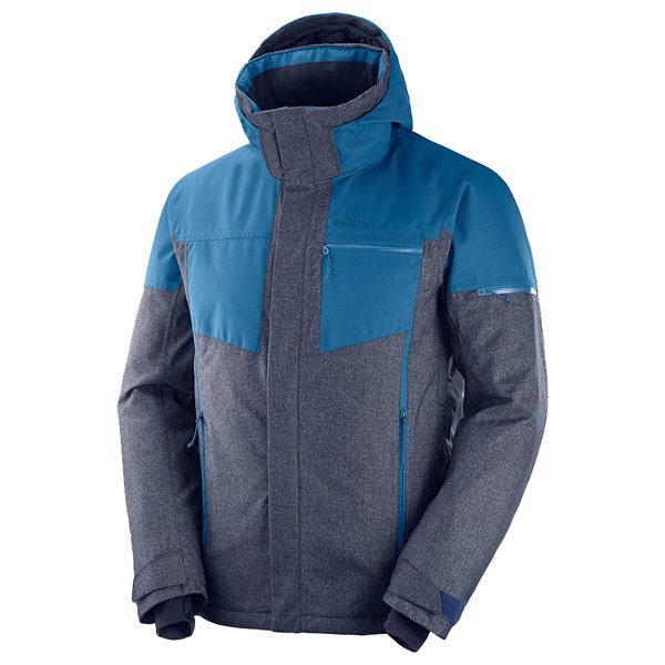Modrá pánská lyžařská bunda Salomon - velikost XL