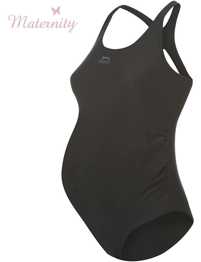 Černé těhotenské plavky Slazenger - velikost M