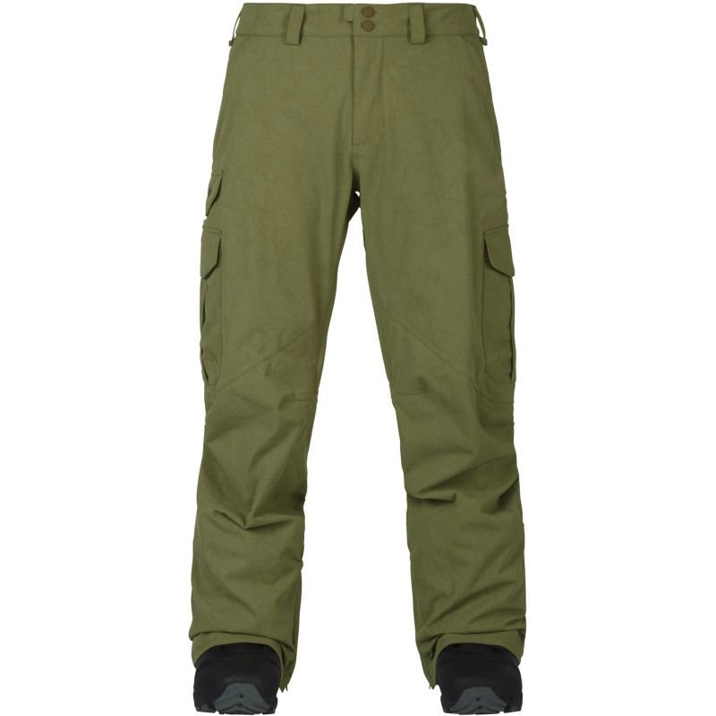 Zelené pánské snowboardové kalhoty Burton - velikost XL