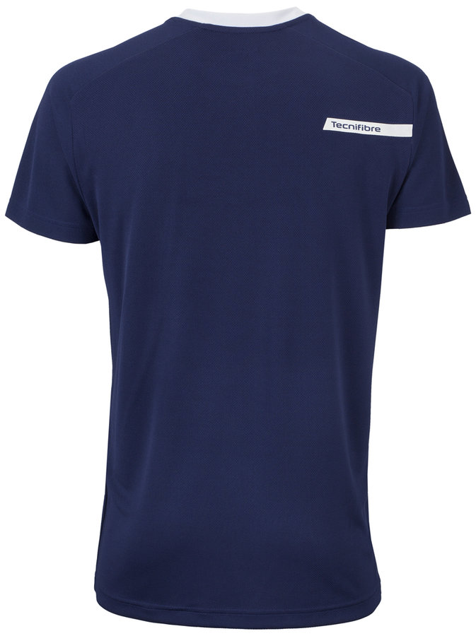 Modré pánské tričko s krátkým rukávem Tecnifibre - velikost M