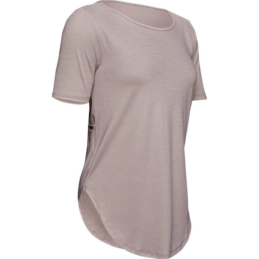 Šedé dámské tričko s krátkým rukávem Under Armour - velikost XS